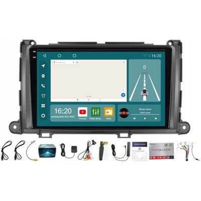 Projack RADIO NAWIGACJA TOYOTA SIENNA 2010-2014 CARPLAY ANDROID 8/256GB SIM Projack RADIO NAWIGACJA TOYOTA SIENNA 2010-2014 CARPLAY ANDROID 8/256GB SIM