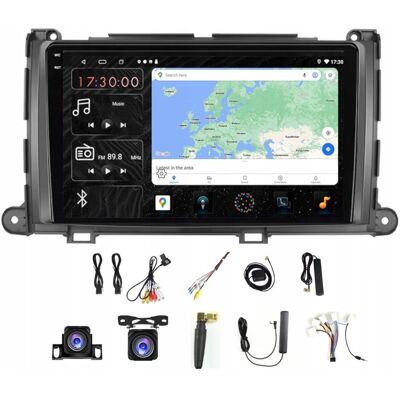 Projack RADIO NAWIGACJA TOYOTA SIENNA 2010-2014 WIFI CARPLAY USB 4GB 64GB SIM Projack RADIO NAWIGACJA TOYOTA SIENNA 2010-2014 WIFI CARPLAY USB 4GB 64GB SIM