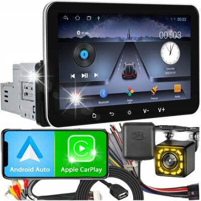 Inny producent RADIO SAMOCHODOWE 1DIN 7'' CARPLAY ANDROID 13 WIFI GPS 2GB RAM DOTYKOWE FM Inny producent RADIO SAMOCHODOWE 1DIN 7'' CARPLAY ANDROID 13 WIFI GPS 2GB RAM DOTYKOWE FM