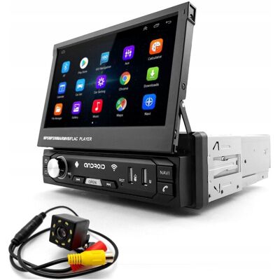 Inny producent Radio Samochodowe 1DIN 7' GPS Android 2/32 GB Wysuwany Ekran Kamera WiFi Inny producent Radio Samochodowe 1DIN 7' GPS Android 2/32 GB Wysuwany Ekran Kamera WiFi