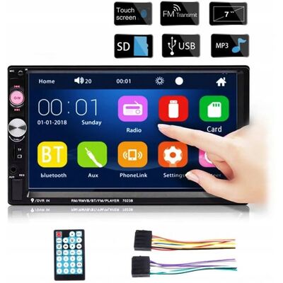Inny producent RADIO SAMOCHODOWE 2 DIN DOTYKOWY MP5 USB LCD 7'' Inny producent RADIO SAMOCHODOWE 2 DIN DOTYKOWY MP5 USB LCD 7''