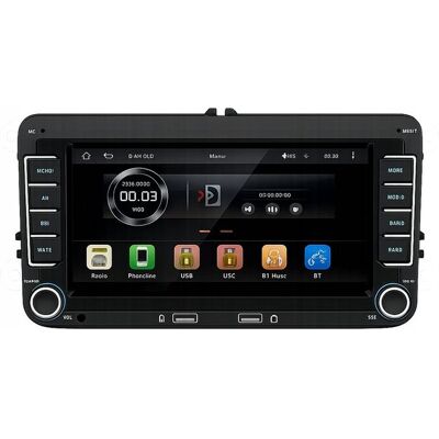 brak danych Radio samochodowe 2DIN 7' Android Auto Apple CarPlay VW Golf Passat Leon Seat Skoda Bluetooth GPS USB brak danych Radio samochodowe 2DIN 7' Android Auto Apple CarPlay VW Golf Passat Leon Seat Skoda Bluetooth GPS USB