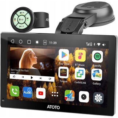 Inny producent Radio samochodowe 7' 2+32G Carplay Bluetooth GPS WiFi 1-DIN kamerka cofania Inny producent Radio samochodowe 7' 2+32G Carplay Bluetooth GPS WiFi 1-DIN kamerka cofania