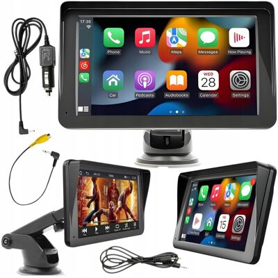 Renew Force Radio samochodowe 7' CarPlay Android Auto bezprzewodowy SD Bluetooth Uchwyt Renew Force Radio samochodowe 7' CarPlay Android Auto bezprzewodowy SD Bluetooth Uchwyt