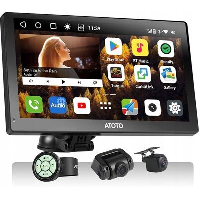 Aha Radio samochodowe 9' 2+32G Carplay Bluetooth GPS WiFi 1-DIN kamerka cofania Aha Radio samochodowe 9' 2+32G Carplay Bluetooth GPS WiFi 1-DIN kamerka cofania