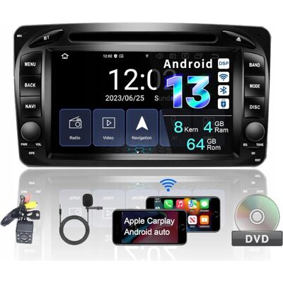 Inny producent Radio samochodowe AMASEAUDIO Android 13 2 DIN dla Benz W168, GPS HD1080P Inny producent Radio samochodowe AMASEAUDIO Android 13 2 DIN dla Benz W168, GPS HD1080P