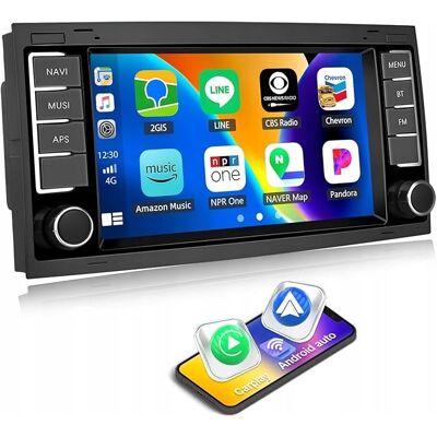 Allnoel Radio samochodowe Android 13 do VW Touareg Transporter T5 Multivan Allnoel Radio samochodowe Android 13 do VW Touareg Transporter T5 Multivan