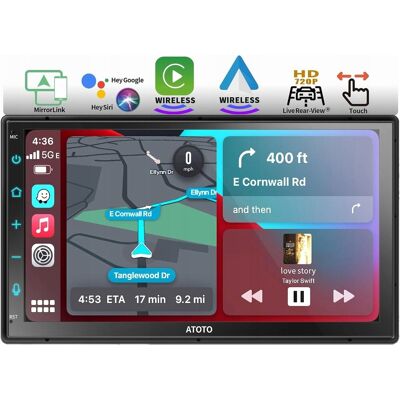 inna (Inny) RADIO SAMOCHODOWE ATOTO F7G2B7WE 2-DIN 7-CALOWY EKRAN DOTYKOWY inna (Inny) RADIO SAMOCHODOWE ATOTO F7G2B7WE 2-DIN 7-CALOWY EKRAN DOTYKOWY