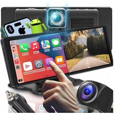 Inny producent RADIO SAMOCHODOWE BLUETOOTH ANDROID APPLE CARPLAY STACJA 2 KAMERY MONITOR Inny producent RADIO SAMOCHODOWE BLUETOOTH ANDROID APPLE CARPLAY STACJA 2 KAMERY MONITOR