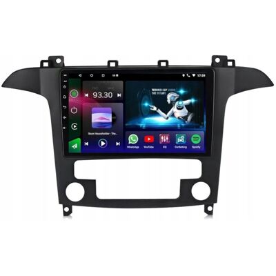 Inny producent Radio samochodowe DEDYKOWANE FORD S-MAX 05-15 DSP CAR PLAY BT 4GB RAM 32GB Inny producent Radio samochodowe DEDYKOWANE FORD S-MAX 05-15 DSP CAR PLAY BT 4GB RAM 32GB
