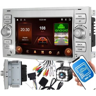 Inny producent RADIO SAMOCHODOWE do FORD KUGA S-MAX C-MAX MONDEO USB GPS WIFI BT ANDROID Inny producent RADIO SAMOCHODOWE do FORD KUGA S-MAX C-MAX MONDEO USB GPS WIFI BT ANDROID