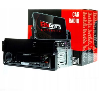 EINPARTS AUTOMOTIVE Radio samochodowe EINPARTS EPCR14 Bluetooth Pilot Czarny EINPARTS AUTOMOTIVE Radio samochodowe EINPARTS EPCR14 Bluetooth Pilot Czarny