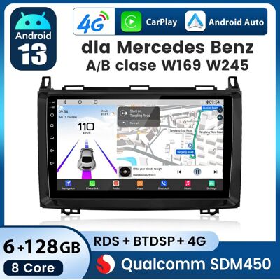 Radio Samochodowe Junsun Benz A/b Klasse Sprinter Viano Vw Crafter Android13 Nawigacja Carplay Wifi 2-Din Gps Navi Bt Lte 6+128g Radio Samochodowe Junsun Benz A/b Klasse Sprinter Viano Vw Crafter Android13 Nawigacja Carplay Wifi 2-Din Gps Navi Bt Lte 6+128g