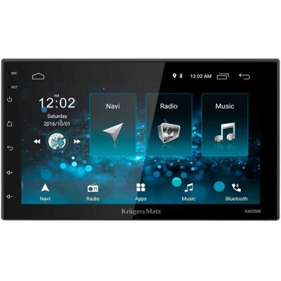 Krüger&Matz Radio samochodowe Kruger&Matz; 2DIN 7'' 4x45W WiFi Bluetooth GPS Krüger&Matz Radio samochodowe Kruger&Matz; 2DIN 7'' 4x45W WiFi Bluetooth GPS