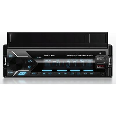 Radio samochodowe Navitel RD6 1-DIN CD USB MikroSD BT multicolor uchwyt Radio samochodowe Navitel RD6 1-DIN CD USB MikroSD BT multicolor uchwyt