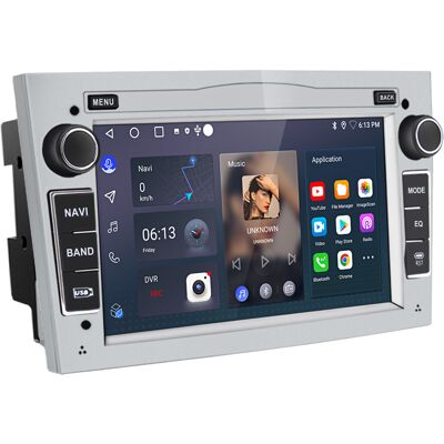 Junsun Radio Samochodowe Android 15 7″ 2+64 Gb Do Opel Astra H Corsa C D Vectra C Zafira, Carplay, Android Auto, Gps, Wi-Fi, Bluetooth, Dsp, Srebrny Junsun Radio Samochodowe Android 15 7″ 2+64 Gb Do Opel Astra H Corsa C D Vectra C Zafira, Carplay, Android Auto, Gps, Wi-Fi, Bluetooth, Dsp, Srebrny
