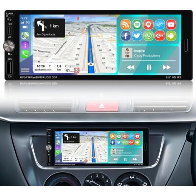 producent niezdefiniowany Radio Samochodowe 1 Din 69' Z Carplay I Androidem Oraz Kamerą 12 Nhopeew Vw producent niezdefiniowany Radio Samochodowe 1 Din 69' Z Carplay I Androidem Oraz Kamerą 12 Nhopeew Vw