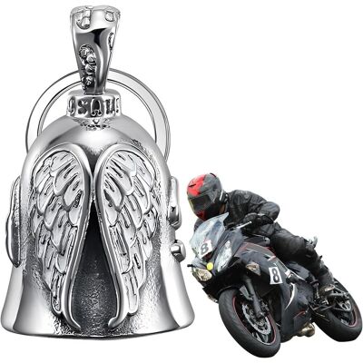 Inny producent Dzwonek Strażnik Motorrad Glöckchen, Szczęśliwy Amulet ze Stali Szlachetnej, Zawieszka na Motocykl Chrom do Akcesoriów Motocyklowych lub Breloków Kl.. Inny producent Dzwonek Strażnik Motorrad Glöckchen, Szczęśliwy Amulet ze Stali Szlachetnej, Zawieszka na Motocykl Chrom do Akcesoriów Motocyklowych lub Breloków Kl..