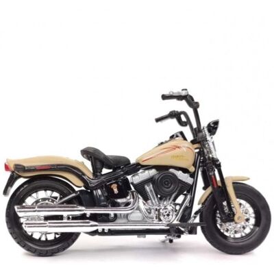 Maisto Harley-Davidson FLSTSB Cross Bones 2008 1:18 – metalowy model motocykla, hit Maisto Harley-Davidson FLSTSB Cross Bones 2008 1:18 – metalowy model motocykla, hit