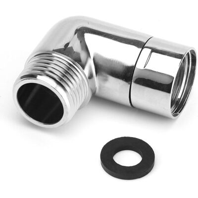 Inny producent Hengbird Słuchawka Prysznicowa Adapter 90 Stopni Z Uszczelką, Przegub Głowicy Prysznicowej, Deszczownica, Adapter Do Węża Prysznicowego 1/2 Cala, Mi.. Inny producent Hengbird Słuchawka Prysznicowa Adapter 90 Stopni Z Uszczelką, Przegub Głowicy Prysznicowej, Deszczownica, Adapter Do Węża Prysznicowego 1/2 Cala, Mi..