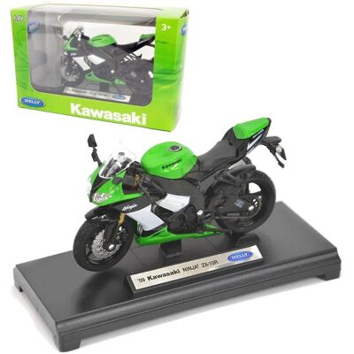 Inny producent Kawasaki Zx-10r Model Motocykla Skala 1:18 Welly Inny producent Kawasaki Zx-10r Model Motocykla Skala 1:18 Welly