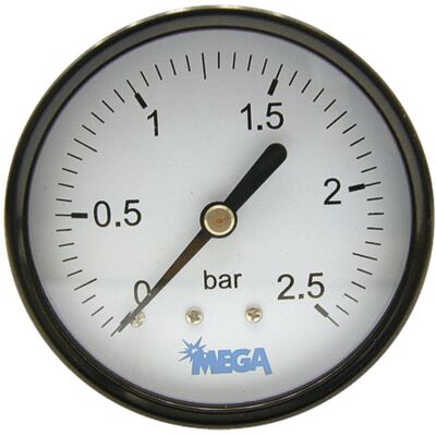 Granit Manometr suchy tylny -1-0 BAR G 1/4” cala fi 63mm Granit Manometr suchy tylny -1-0 BAR G 1/4” cala fi 63mm