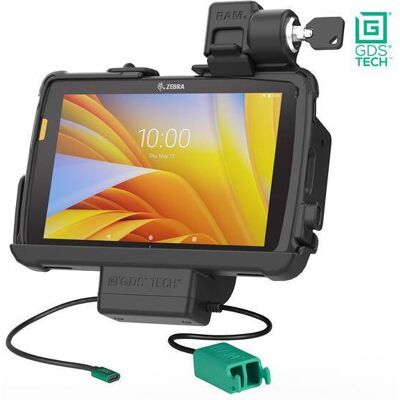 RAM MOUNTS Ram Mount Blokada Power + Podwójna Stacja Dokująca Usb Dla Zebra Et4x 8' Z Intelliskin RAM MOUNTS Ram Mount Blokada Power + Podwójna Stacja Dokująca Usb Dla Zebra Et4x 8' Z Intelliskin