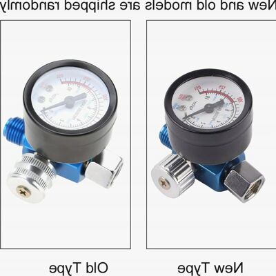Inny producent REGULATOR CIŚNIENIA POWIETRZA 1/4 CALA MANOMETR PISTOLET NATRYSKOWY Inny producent REGULATOR CIŚNIENIA POWIETRZA 1/4 CALA MANOMETR PISTOLET NATRYSKOWY