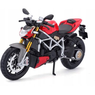 Ducati Streetfighter S Model Motocykla W Skali 1:12 Maisto Ducati Streetfighter S Model Motocykla W Skali 1:12 Maisto