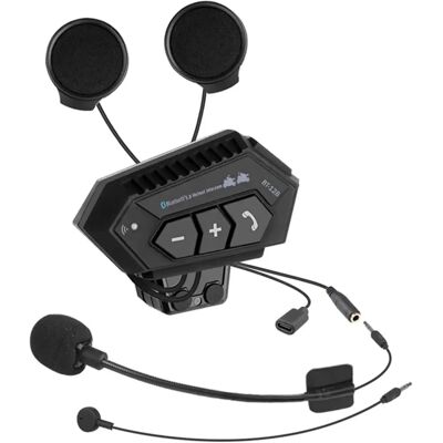 Inny producent Głośnomówiący Motocyklowy Interkom Bluetooth Wodoodporny Inny producent Głośnomówiący Motocyklowy Interkom Bluetooth Wodoodporny