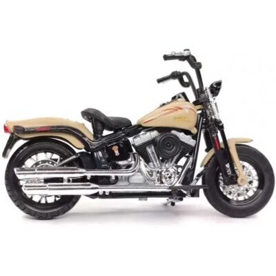 Maisto Harley-Davidson Flstsb Cross Bones 2008 1:18 – Metalowy Model Motocykla, Hit Maisto Harley-Davidson Flstsb Cross Bones 2008 1:18 – Metalowy Model Motocykla, Hit