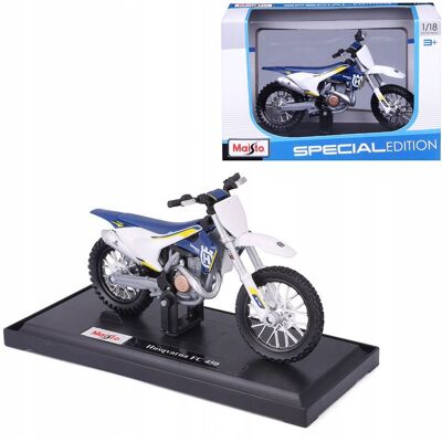 Husqvarna Fc 450 Model Motocykla W Skali 1:18 Maisto Husqvarna Fc 450 Model Motocykla W Skali 1:18 Maisto