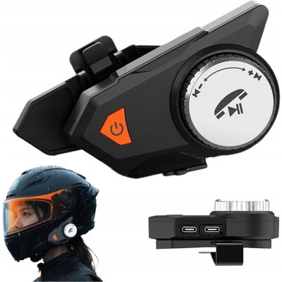 Inny producent Interkom Motocyklowy Artnico Bluetooth Na Kask Z Mikrofonem Czarny Inny producent Interkom Motocyklowy Artnico Bluetooth Na Kask Z Mikrofonem Czarny