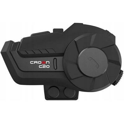Inny producent Interkom motocyklowy Crown C20 Bluetooth 5.1 czarny Inny producent Interkom motocyklowy Crown C20 Bluetooth 5.1 czarny