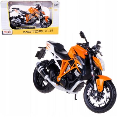 Ktm 1290 Super Duke R Model Motocykla W Skali 1:12 Maisto Realistyczny Model Ktm 1290 Super Duke R Model Motocykla W Skali 1:12 Maisto Realistyczny Model