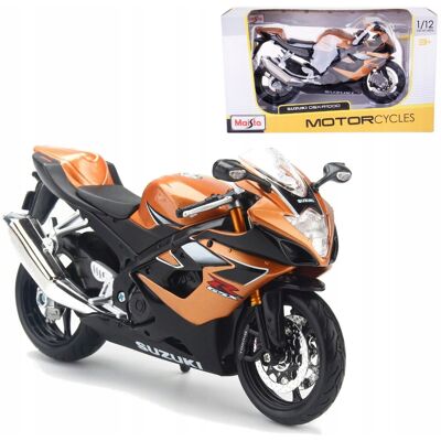 SUZUKI GSX-R 1000 W SKALI 1:12 MAISTO REALISTYCZNY MODEL MOTOCYKLA SUZUKI GSX-R 1000 W SKALI 1:12 MAISTO REALISTYCZNY MODEL MOTOCYKLA