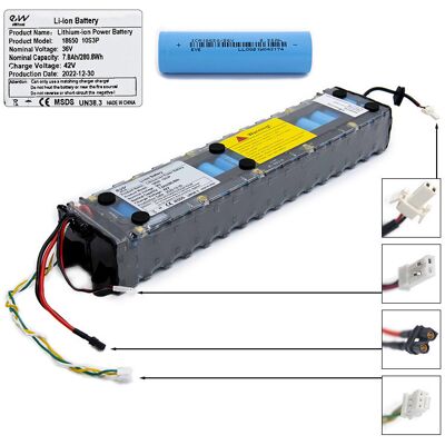 Bateria 36v 7,8ah Do Xiaomi M365 / Mi 1s / Essential / Mi 3 Bateria 36v 7,8ah Do Xiaomi M365 / Mi 1s / Essential / Mi 3