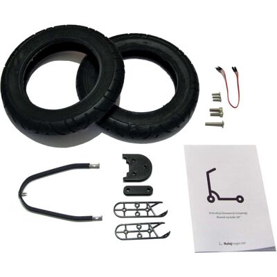 Full Zestaw Do Konwersji Hulajnogi Xiaomi Na Opony 10'' - Wanda 2 (Czarny) Full Zestaw Do Konwersji Hulajnogi Xiaomi Na Opony 10'' - Wanda 2 (Czarny)