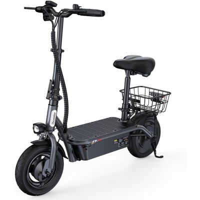 Iscooter F3 Elektryczny Skuter - 28 Mph, Zasięg 37 Mil, Składany Skuter Dojeżdżający Do Pracy Z Silnikiem 1000 W I Podwójnymi Hamulcami Tarczowymi Iscooter F3 Elektryczny Skuter - 28 Mph, Zasięg 37 Mil, Składany Skuter Dojeżdżający Do Pracy Z Silnikiem 1000 W I Podwójnymi Hamulcami Tarczowymi