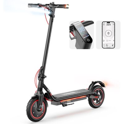 Iscooter W7 Czarna Hulajnoga Elektryczna 650 W, Zasięg Do 40 Km, Prędkość Do 35 Km/h, Opony 10 Cali, Wydajny Akumulator 36 V 10.5 Ah, Amortyzacja I .. Iscooter W7 Czarna Hulajnoga Elektryczna 650 W, Zasięg Do 40 Km, Prędkość Do 35 Km/h, Opony 10 Cali, Wydajny Akumulator 36 V 10.5 Ah, Amortyzacja I ..