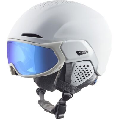 Alpina Sport, Kask narciarski ORO QV MIPS, biały, 55-59 cm Alpina Sport, Kask narciarski ORO QV MIPS, biały, 55-59 cm