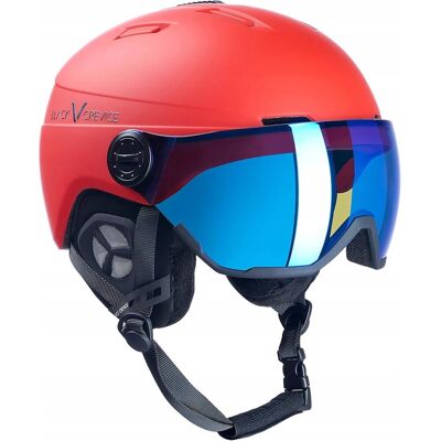 Black Crevice Kask narciarski Calgary M/L 58-61 cm RedMat Black Crevice Kask narciarski Calgary M/L 58-61 cm RedMat