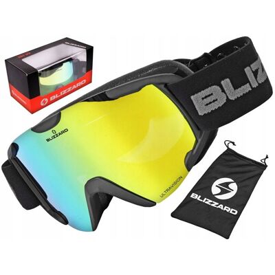 Blizzard gogle narciarskie 938 black REVO yellow Blizzard gogle narciarskie 938 black REVO yellow