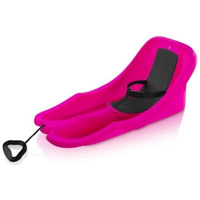 CorbySport, Sanki plastikowe BABY RIDER, różowy CorbySport, Sanki plastikowe BABY RIDER, różowy