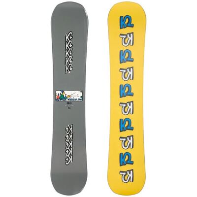 K2 World Peace 2023 11G004311 - Mężczyzna - Szary/Żółty - 151 cm - Snowboard K2 World Peace 2023 11G004311 - Mężczyzna - Szary/Żółty - 151 cm - Snowboard
