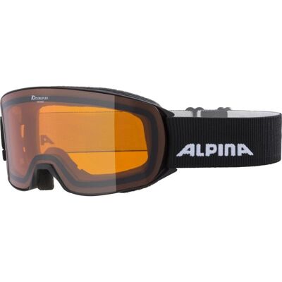 Gogle, Alpina, NAKISKA BLACK MATT szkło ORANGE S2 new 2026 – dopasowanie, komfort i widoczność Gogle, Alpina, NAKISKA BLACK MATT szkło ORANGE S2 new 2026 – dopasowanie, komfort i widoczność