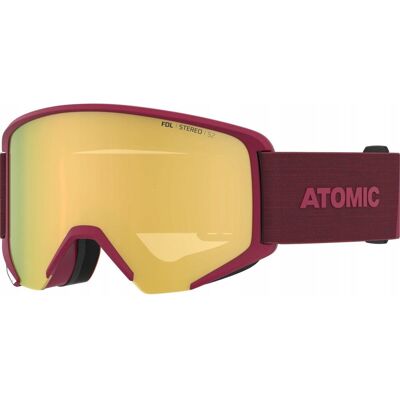 Gogle Atomic SAVOR BIG STEREO Dark Red S1 Gogle Atomic SAVOR BIG STEREO Dark Red S1