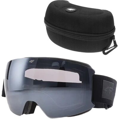 Gogle narciarskie 4F gogle snowboardowe GOGU043 20S czarny Gogle narciarskie 4F gogle snowboardowe GOGU043 20S czarny