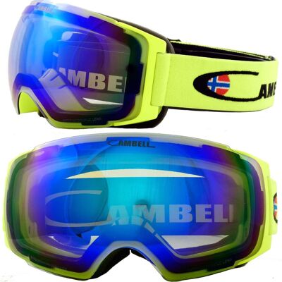 Inny producent GOGLE NARCIARSKIE ANTIFOG OTG DUBLE LENS UV400 Inny producent GOGLE NARCIARSKIE ANTIFOG OTG DUBLE LENS UV400