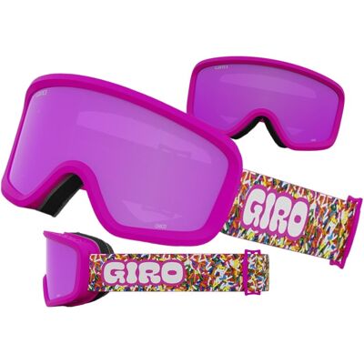 Gogle Narciarskie Dziecięce Giro Chico 2.0 Pink Sprinkless Pink Anty-fog Gogle Narciarskie Dziecięce Giro Chico 2.0 Pink Sprinkless Pink Anty-fog
